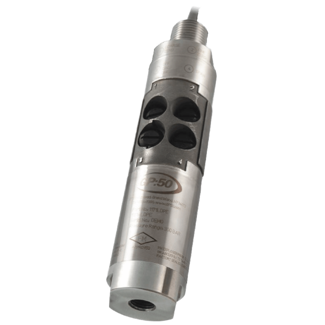 GP:50 Externally Adjustable Pressure Transmitter, Model 1171